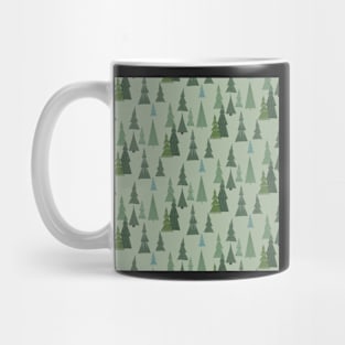 Christmas tree pattern Mug